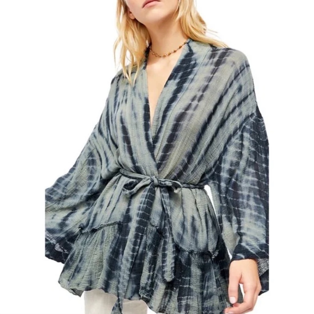 FREE PEOPLE Sasha Tie Dye Kimono NWT